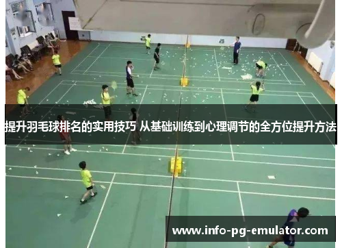 提升羽毛球排名的实用技巧 从基础训练到心理调节的全方位提升方法 提升羽毛球排名的实用技巧 从基础训练到心理调节的全方位提升方法